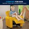 Flash Furniture Kids Recliner, 21-1/2" to 36-1/2" x 27", Upholstery Color: Yellow DG-ULT-KID-YEL-GG - alternate 3